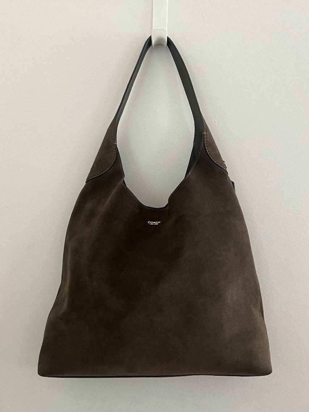 COACH Brooklyn Shoulder Bag 39 - Olive Suede Brand New